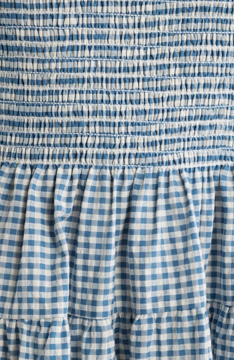 Hill House Home The Cosima Nap<sup>®</sup> Minidress, Alternate, color, Teal Gingham