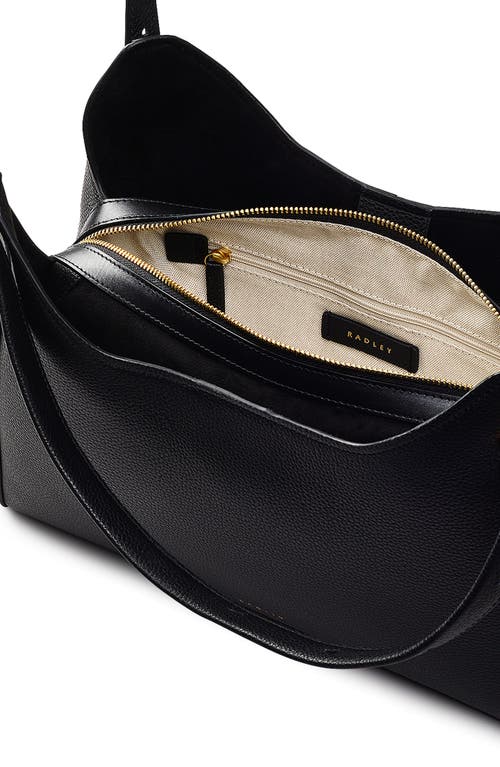 Radley Medium Clarendon Row Zip Crossbody Bag In Black