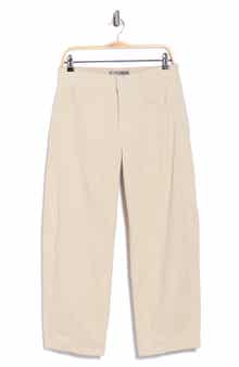 Democracy High Waist Barrel Corduroy Pants