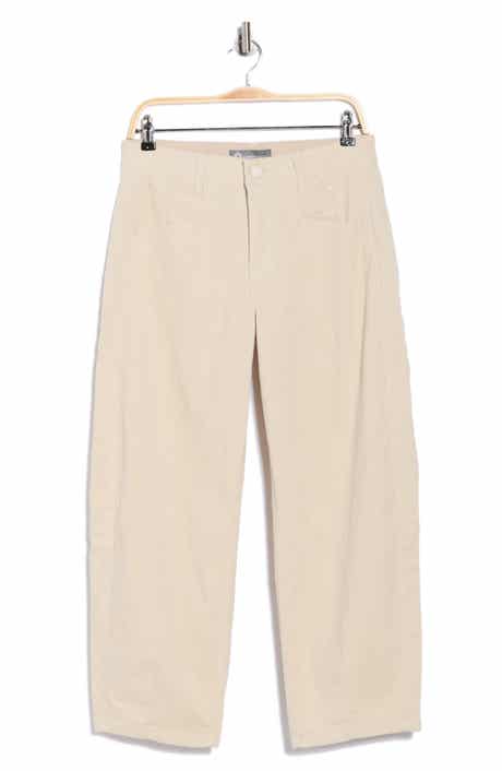 Democracy High Waist Barrel Corduroy Pants