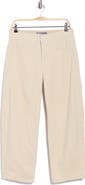 Democracy High Waist Barrel Corduroy Pants