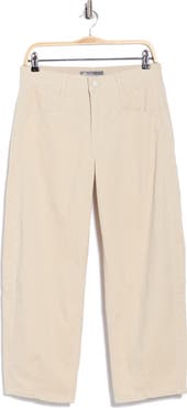 Democracy High Waist Barrel Corduroy Pants