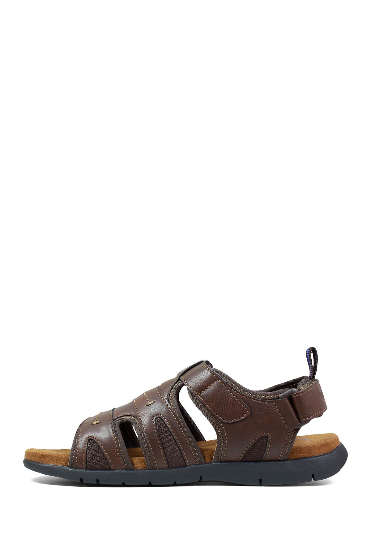 NUNN BUSH Rio Grande Open Toe Fisherman Sandal - Wide Width Available, Alternate, color, 