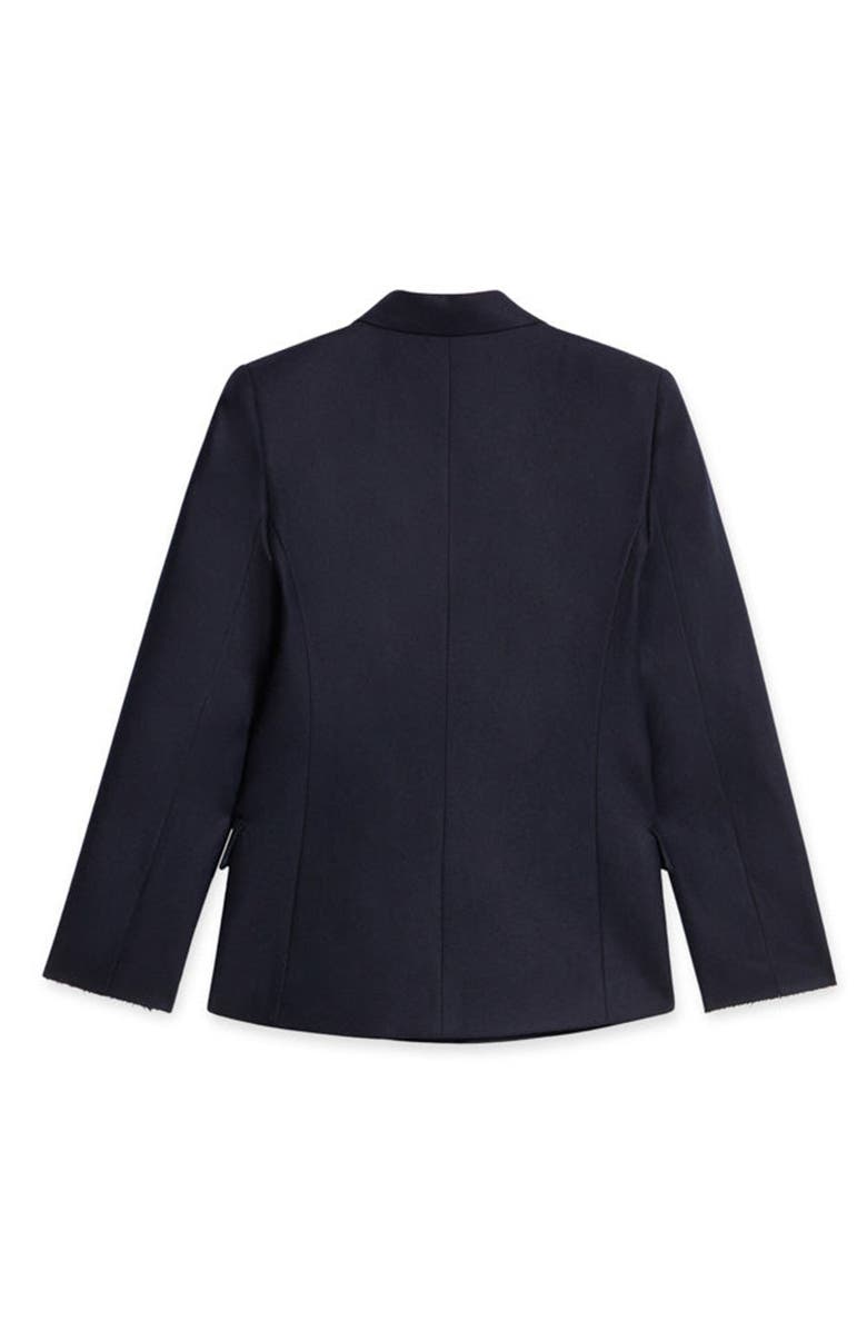 Fortela Laureen Classic Double-Breasted Wool Jacket, Alternate, color, Blue