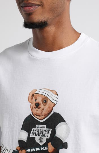 ★MARKET★ M ART BEAR TSHIRT WHITE ART MARKET BEAR TSHIRT WH Market Art Market Bear T-Shirt (Black) – SNEAKER TOWN