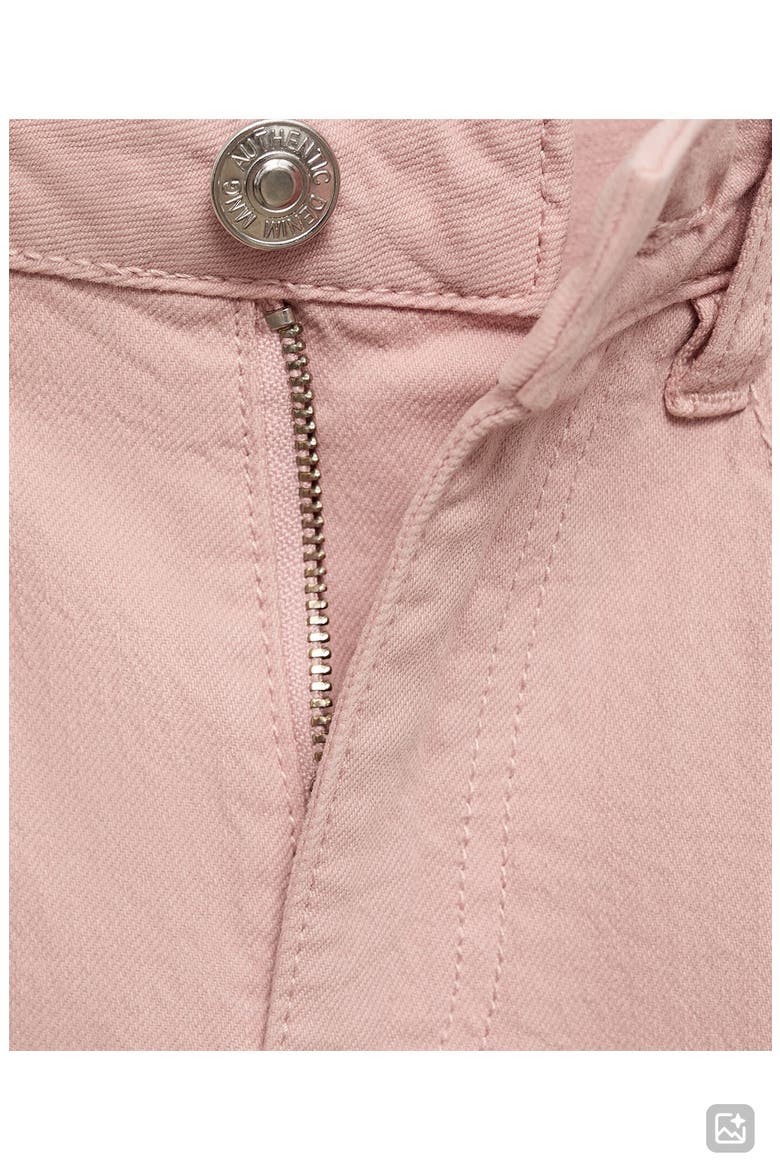Flare Cargo Jeans, Alternate, color, PASTEL PINK
