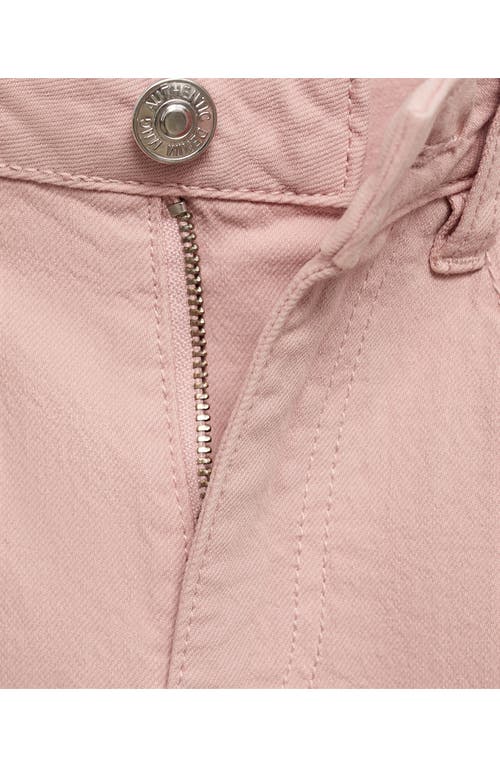 Mango Teen Flare Cargo Jeans In Pink