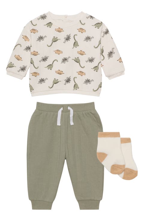 Sweatshirt, Joggers & Socks Set (Baby)