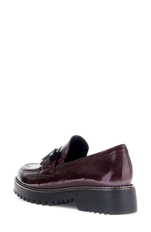 Gabor 72.452 Bit Loafer In Burgundy