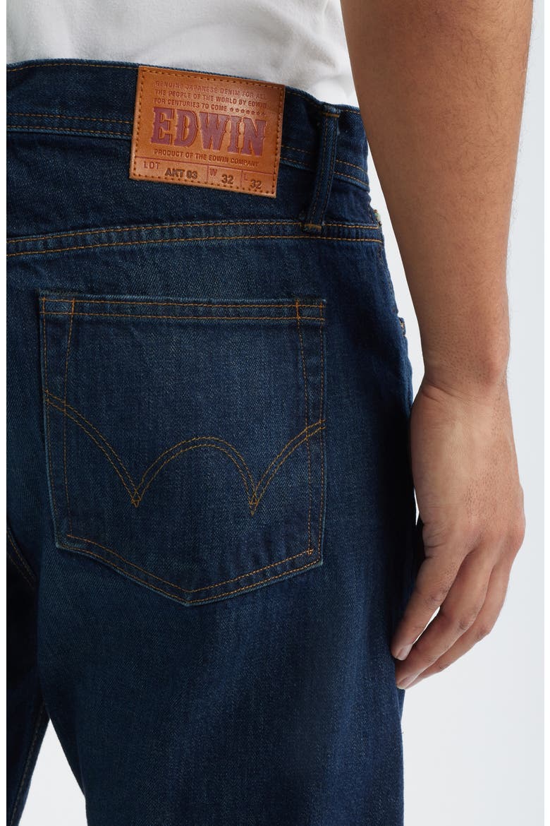 Regular Straight Leg Jeans, Alternate, color, DARK 90
