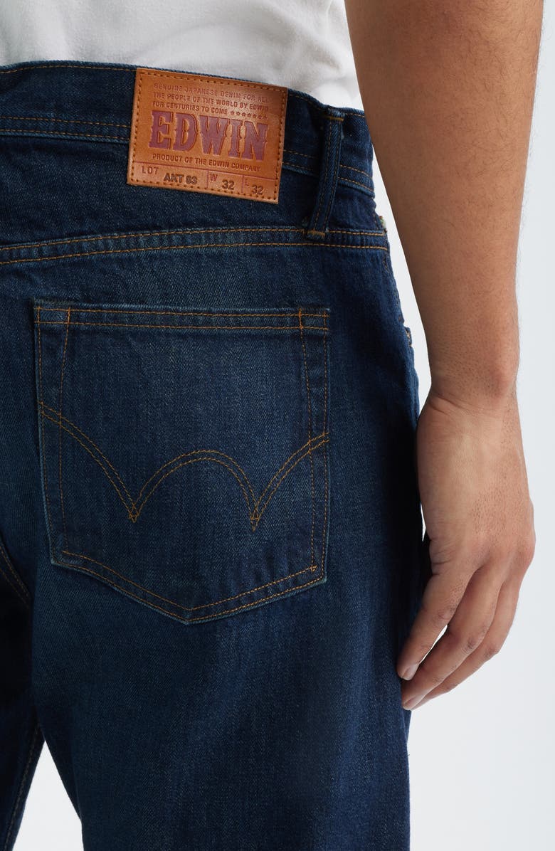 EDWIN Regular Straight Leg Jeans, Alternate, color, Dark 90