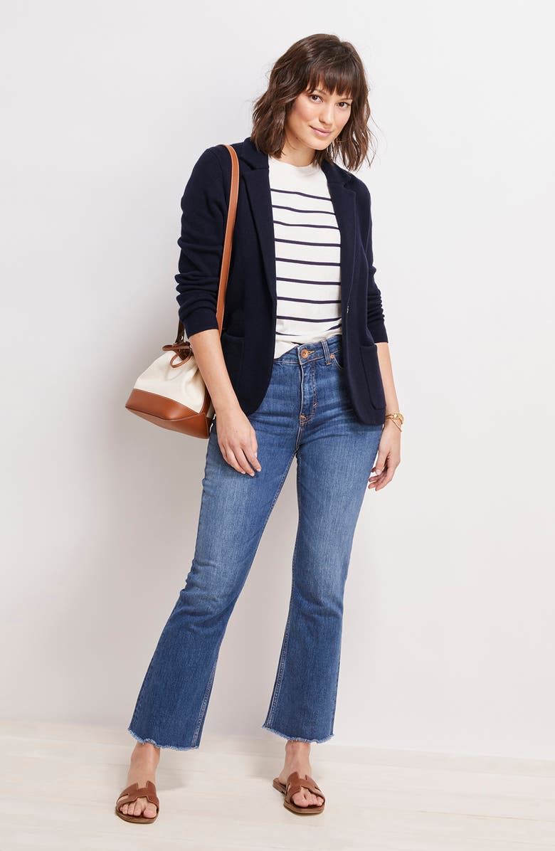 vineyard vines Knit Merino Wool Blend Blazer, Alternate, color,