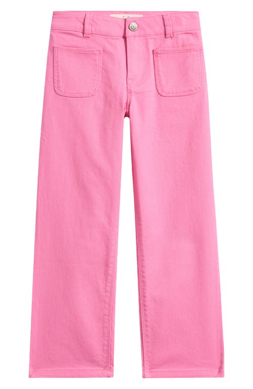 Mini Boden Kids' Patch Pocket Pants In Pink