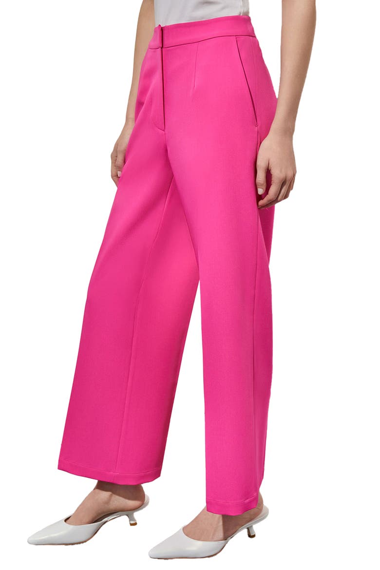 Wide Leg Pants, Alternate, color, CARMINE ROSE