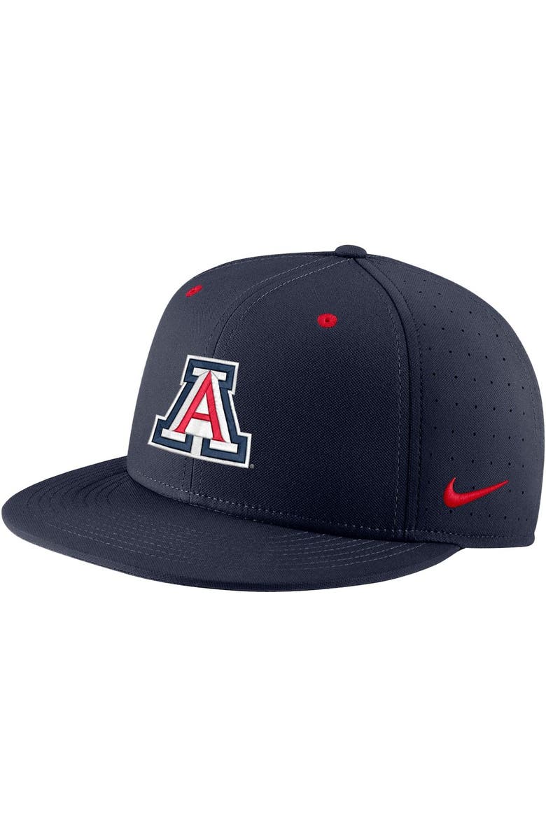 Nike Men's Nike Navy Arizona Wildcats True Performance Fitted Hat, Main, color, 