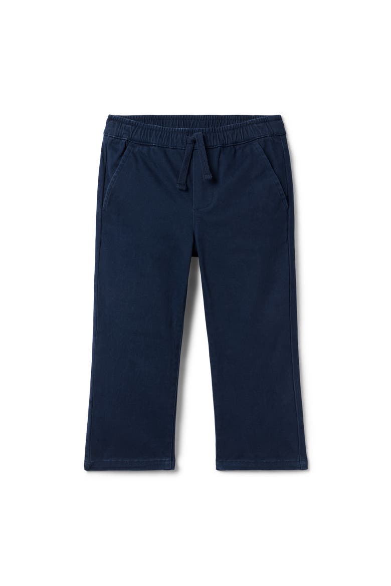 The Twill Pull-On Pant, Main, color, Blue