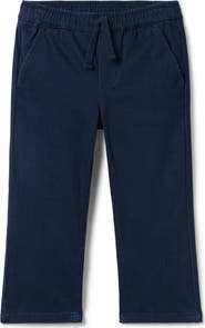 Janie and Jack The Twill Pull-On Pant