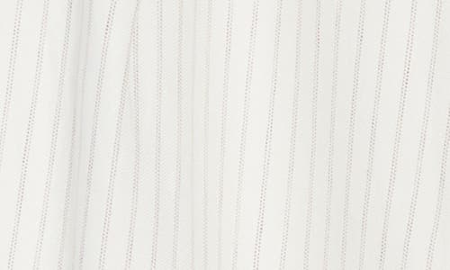 Rag & Bone Douglas Pinstripe High Waist Pants In Ivory Stripe