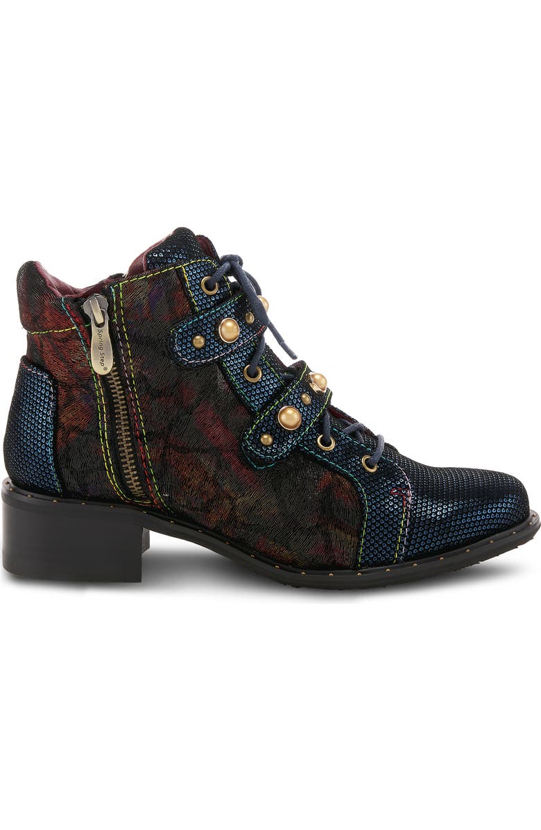 L'Artiste by Spring Step Chrissy Lace-Up Bootie, Alternate, color,