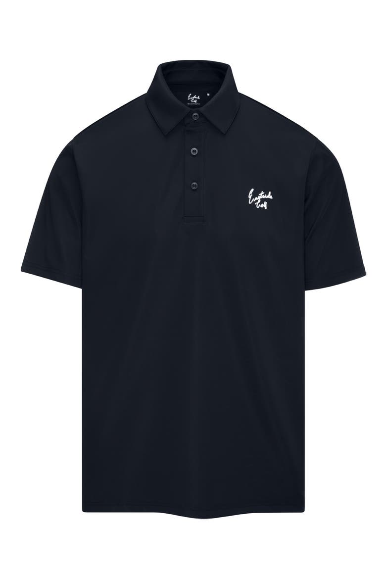 Signature Golf Polo, Main, color, BLACK