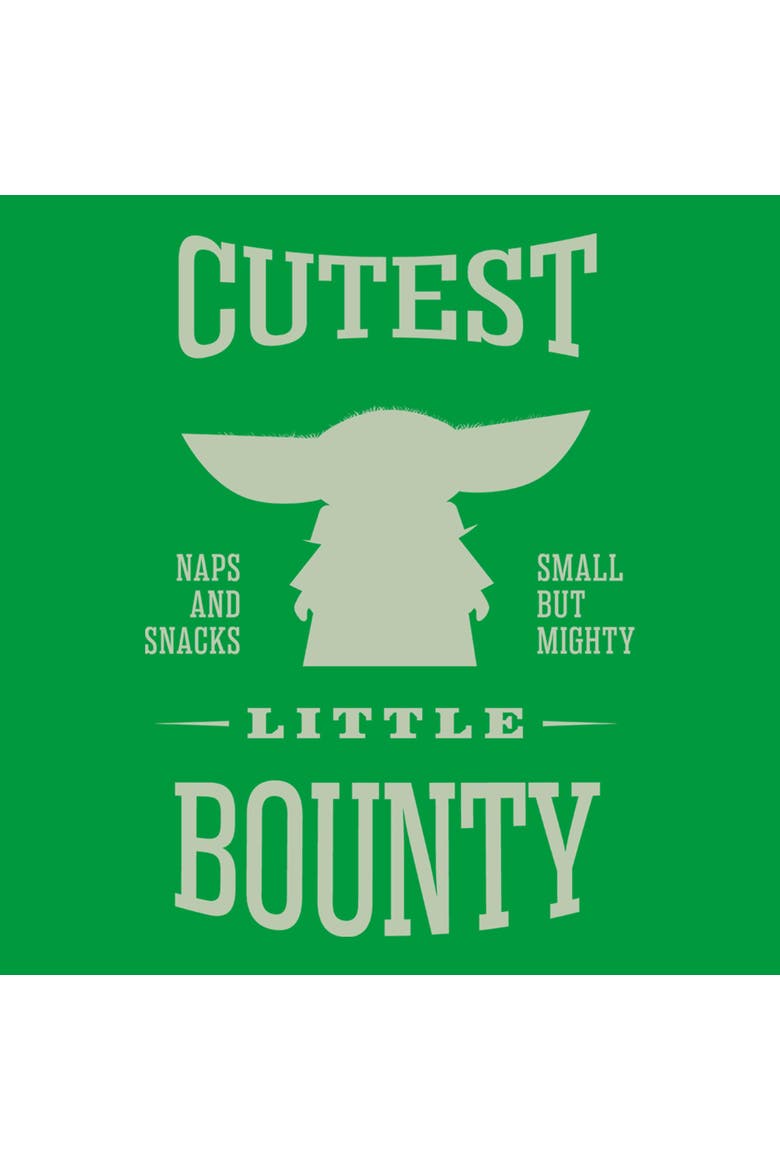 Junior's Cutest Little Bounty Short Sleeve Graphic T-Shirt, Alternate, color, Kelly Green