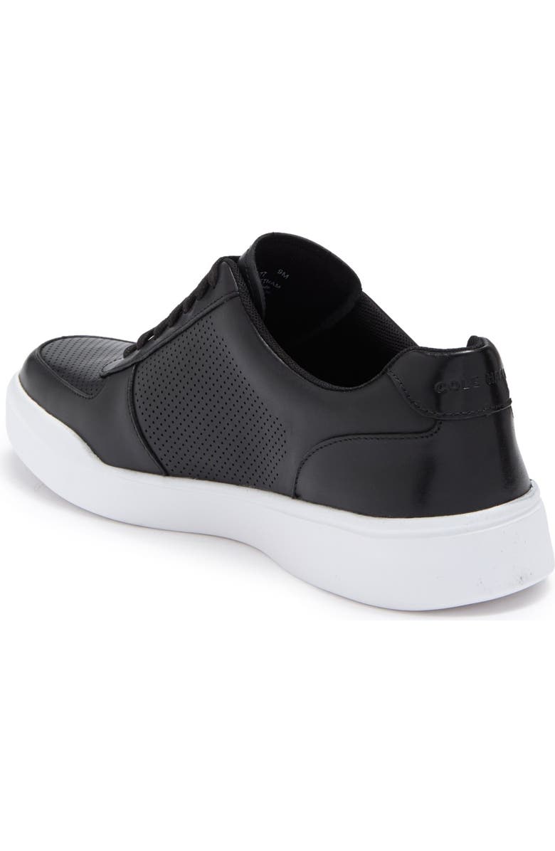 Cole Haan Grand Crosscourt Modern Perforated Sneaker - Wide Width Available, Alternate, color, Black