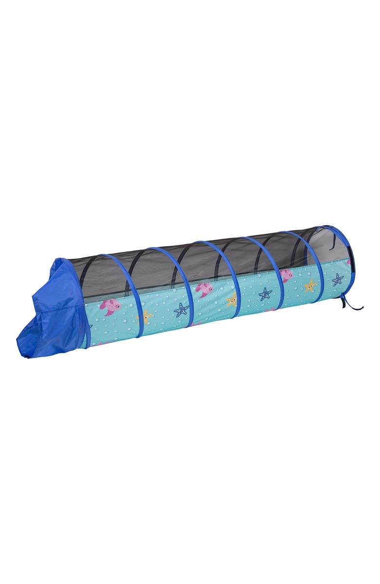 Pacific Play Tents Sea Buddies 6-Foot Play Tunnel, Alternate, color, Blue