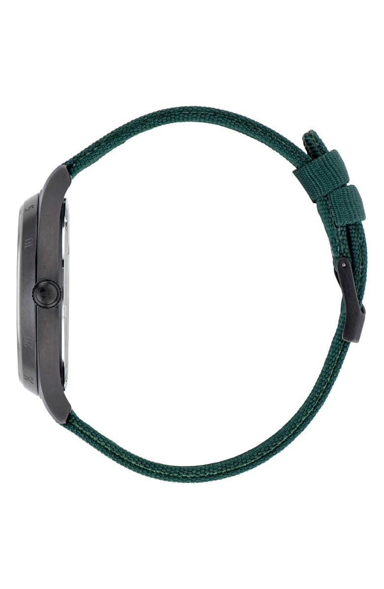 adidas Code Four Nylon Strap Watch, 42mm, Alternate, color,