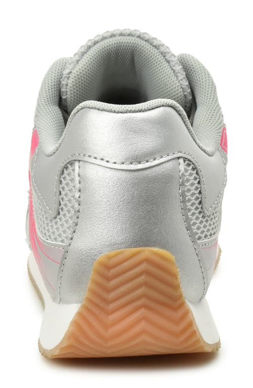 NICOLE MILLER NICOLE MILLER METALLIC MESH SNEAKER 
