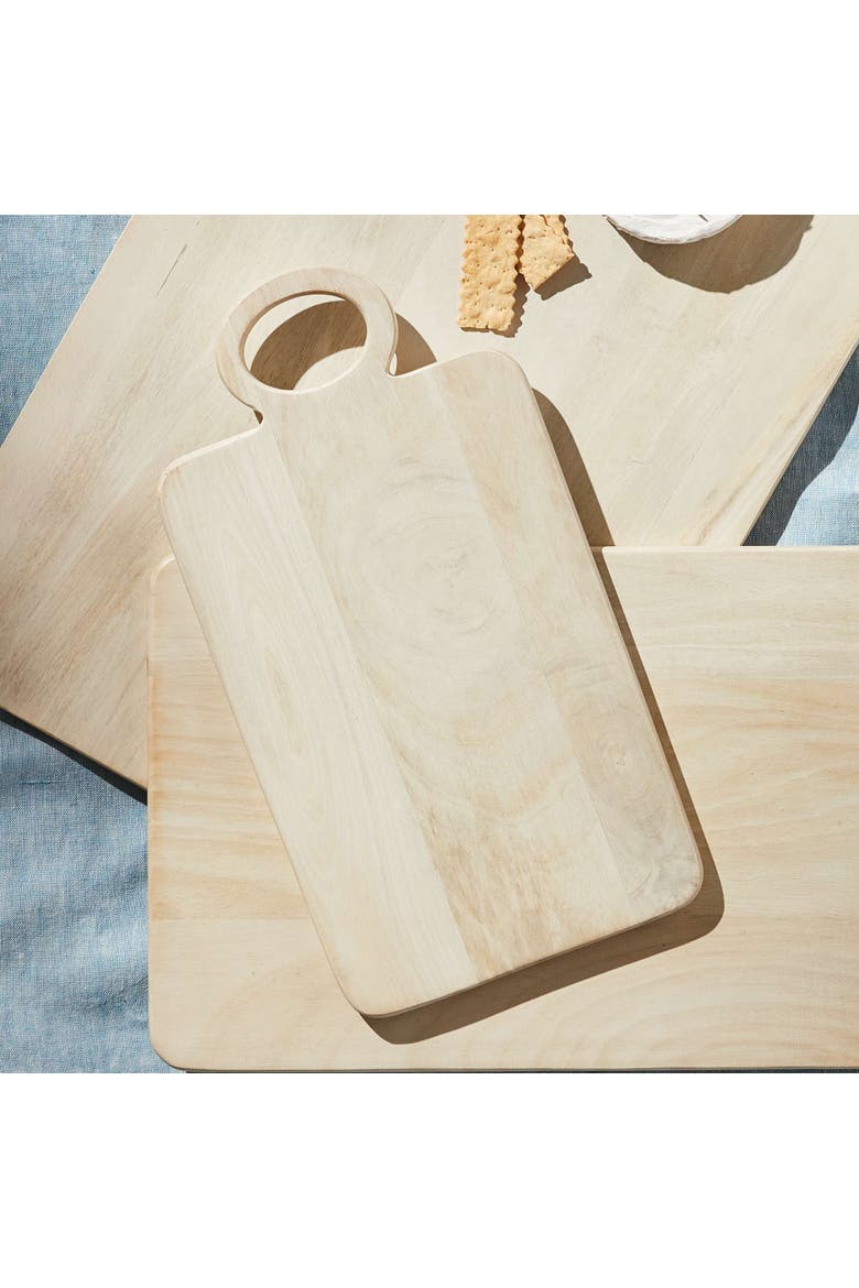 Barclay Butera Rockland Serving Board Small, Alternate, color, White