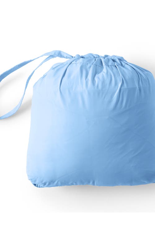 Lands' End Wanderweight Packable Ultralight Down Vest In Bermuda Blue