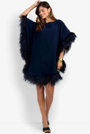 Trina Turk Mini Neena Essentials Caftan Dress
