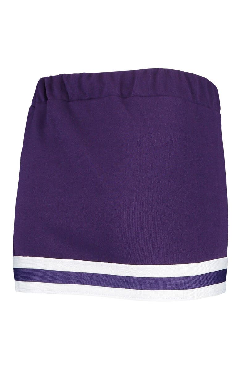 LITTLE KING Girls Youth Purple Kansas State Wildcats Two-Piece Cheer Set, Alternate, color, Purple