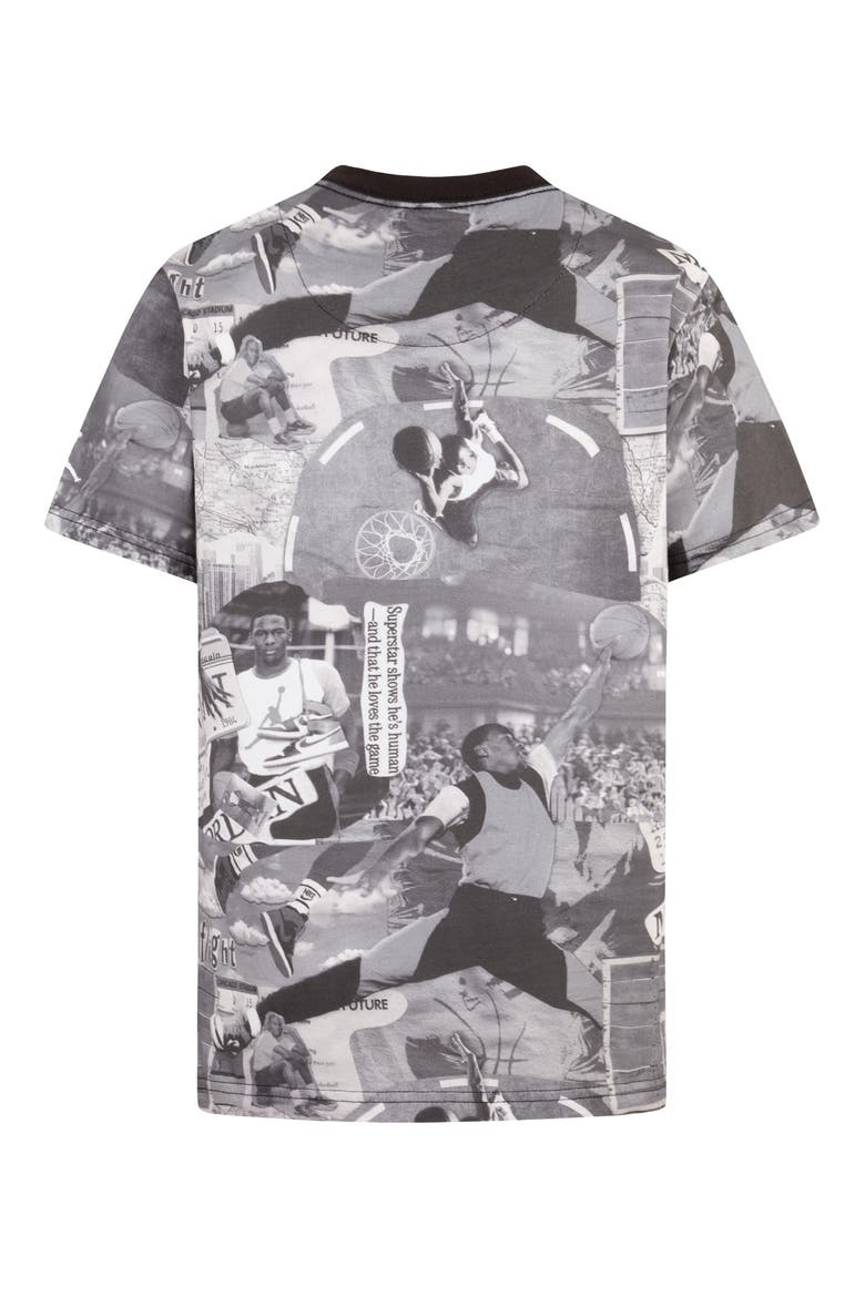 Kids' Brooklyn Print T-Shirt, Alternate, color, GREY