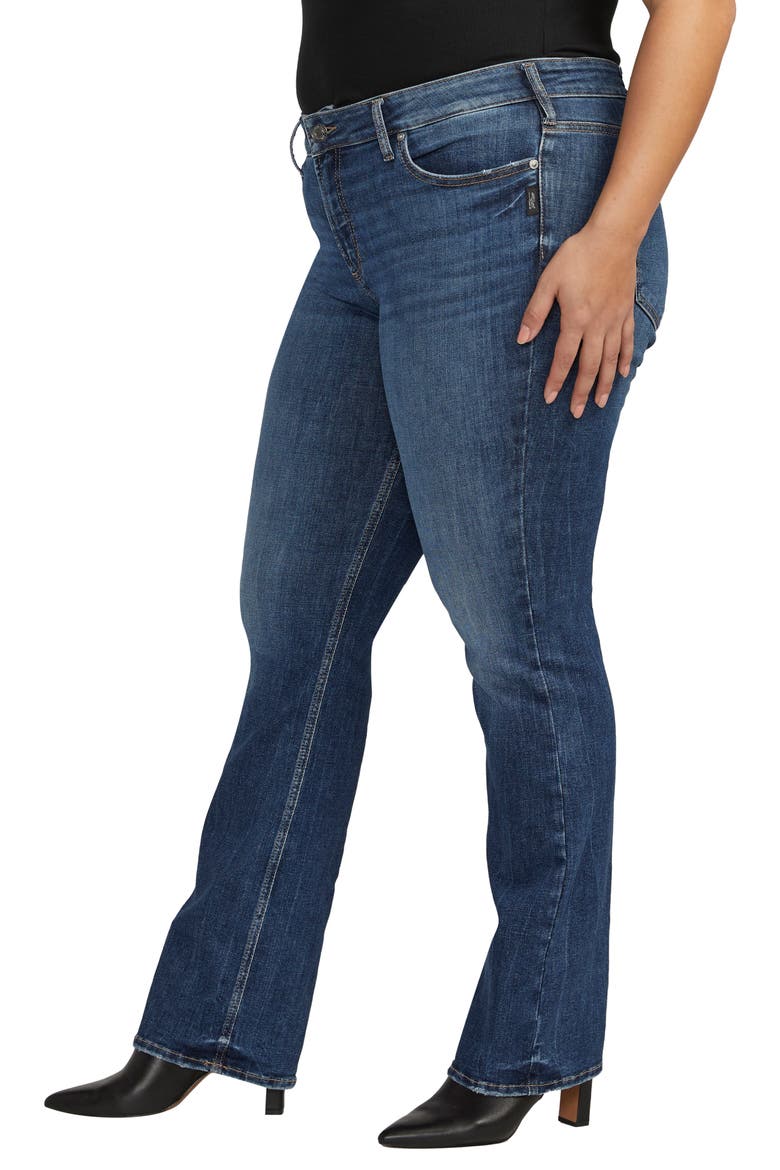 Suki Mid Rise Bootcut Jeans, Alternate, color, INDIGO