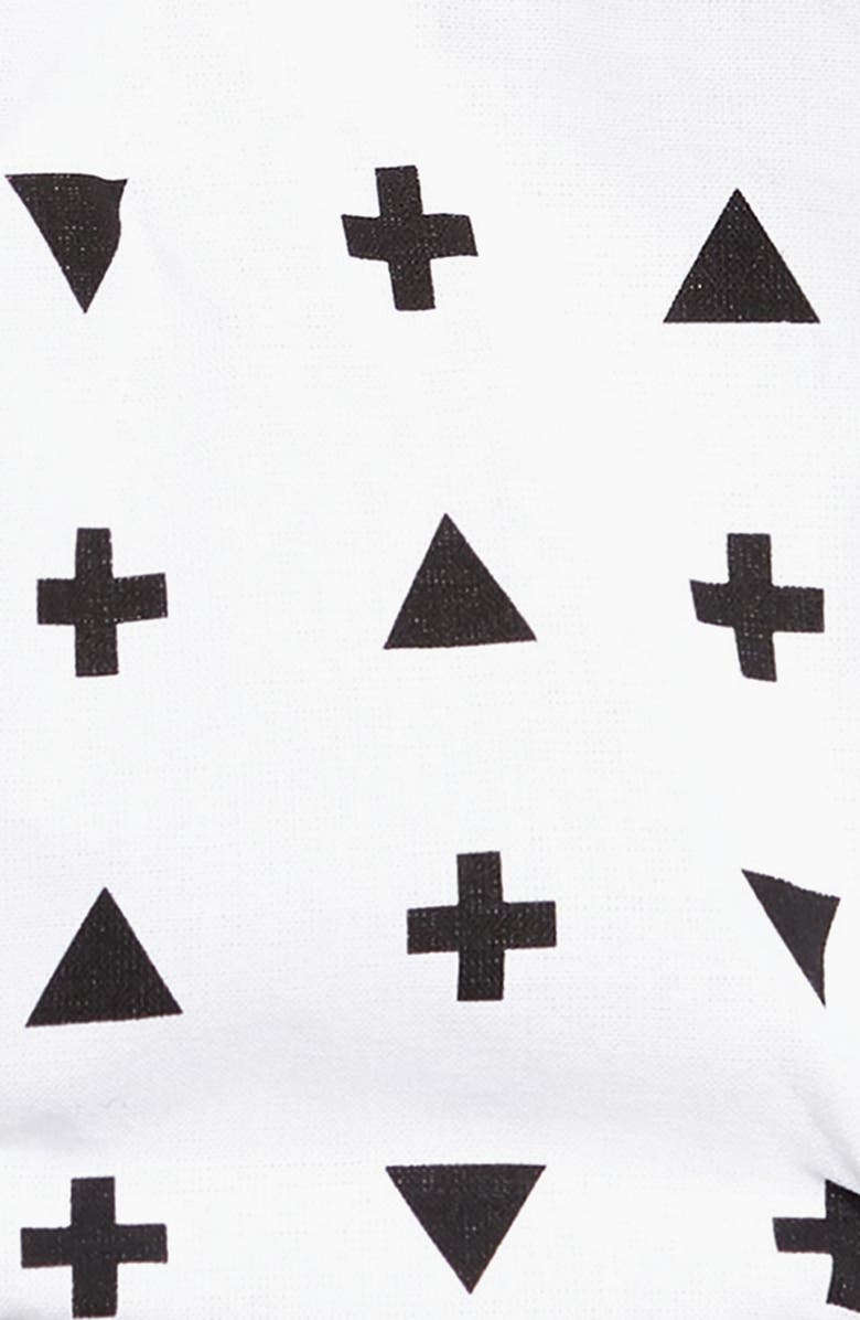 TINY TRIBE Graphic Print Balloon Bodysuit, Alternate, color,