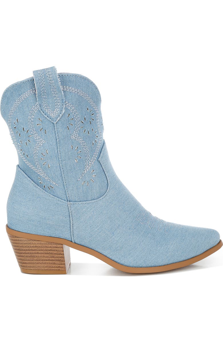 LONDON RAG Nigara Cutout Western Bootie, Alternate, color,