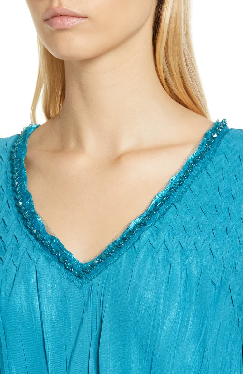 Komarov Layered Chiffon Dress, Alternate, color,