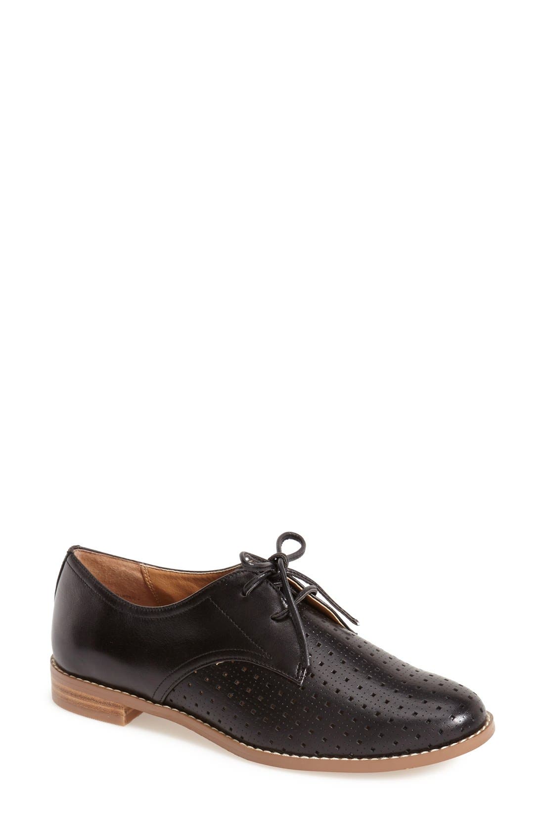 'Lauer' Oxford, Main, color, BLACK