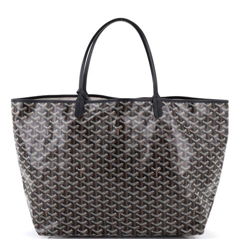 Anjou Reversible Tote Coated Canvas GM