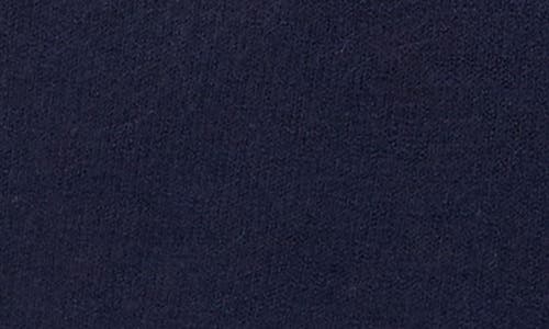 Vince Camuto Contrast Trim Crewneck Sweater In Blue