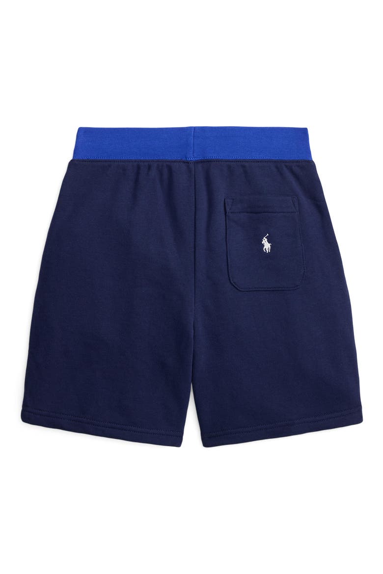 Kids' Easy French Terry Shorts, Alternate, color, NEWPORT NAVY MULTI
