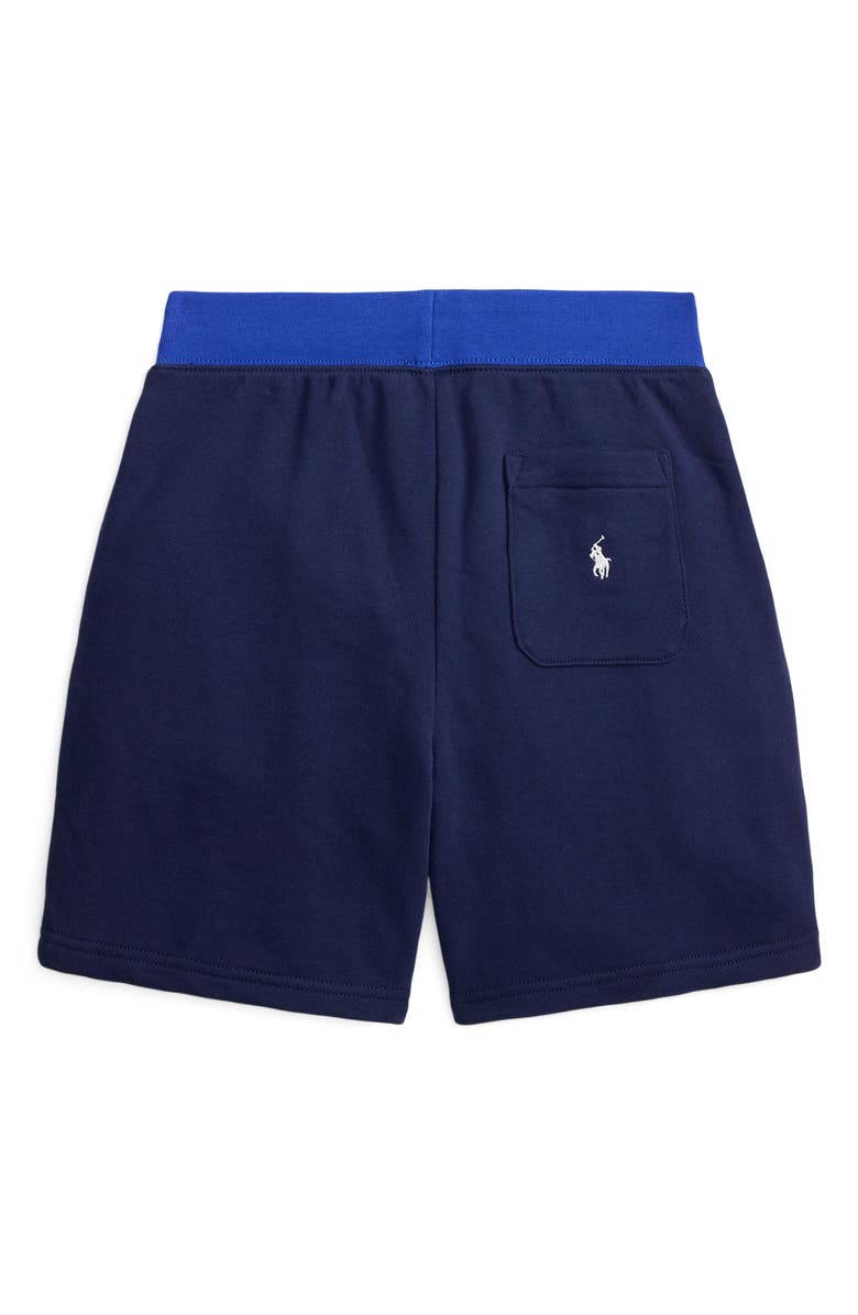 Polo Ralph Lauren Kids' Easy French Terry Shorts, Alternate, color, Newport Navy Multi
