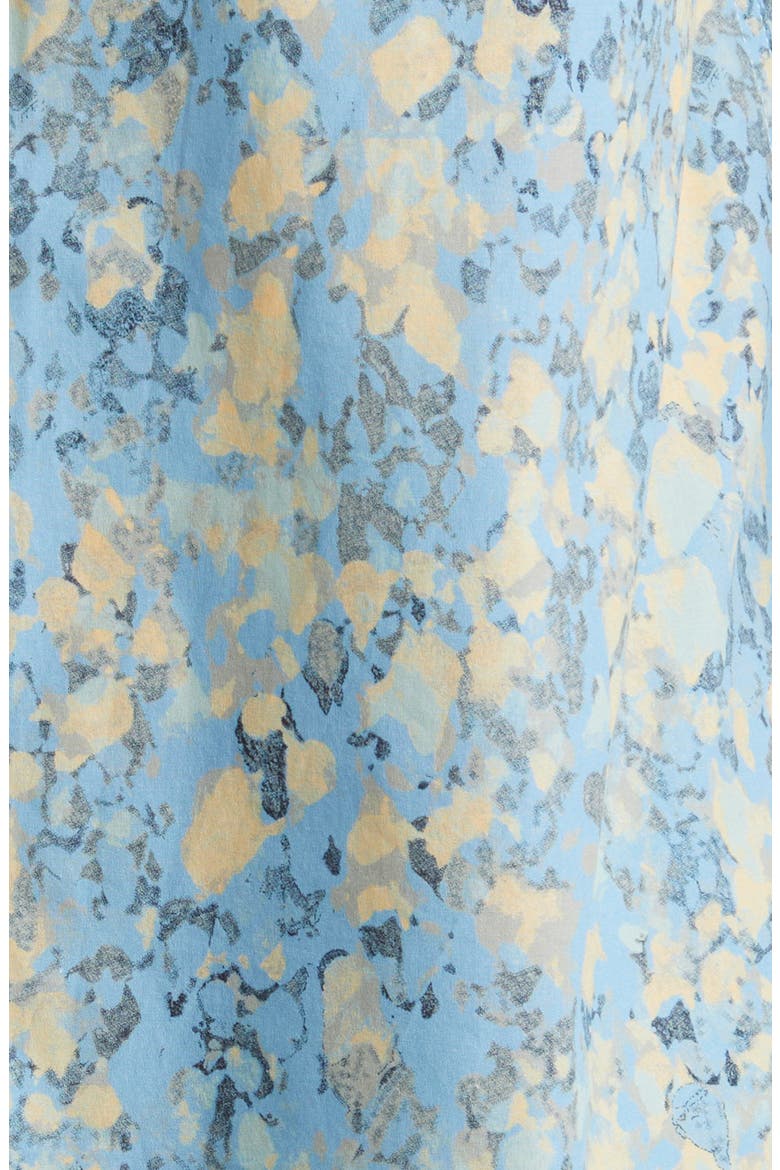 Dot Wash Stretch Short Sleeve Button-Up Shirt, Alternate, color, BLUE DUSK DOT WASH