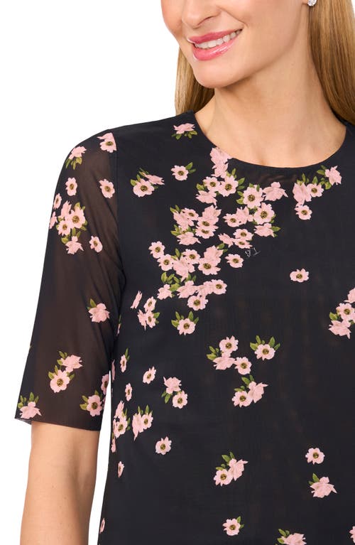 Ted Baker Floral Mesh Top