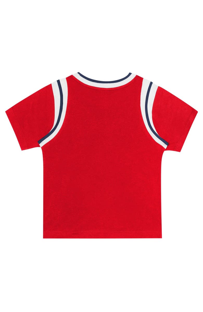 Outerstuff Toddler Fanatics Branded Red/Gray St. Louis Cardinals Bases Loaded T-Shirt & Shorts Set, Alternate, color, 