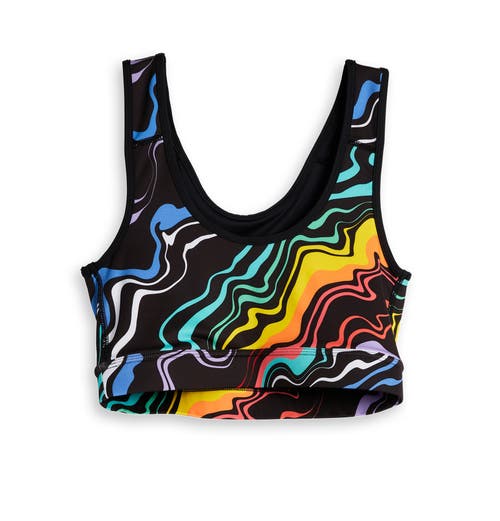 Tomboyx Sport Compression Bikini Top In Multi