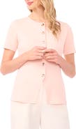 Ted Baker Gail Longline Split Hem Button-Up Shirt