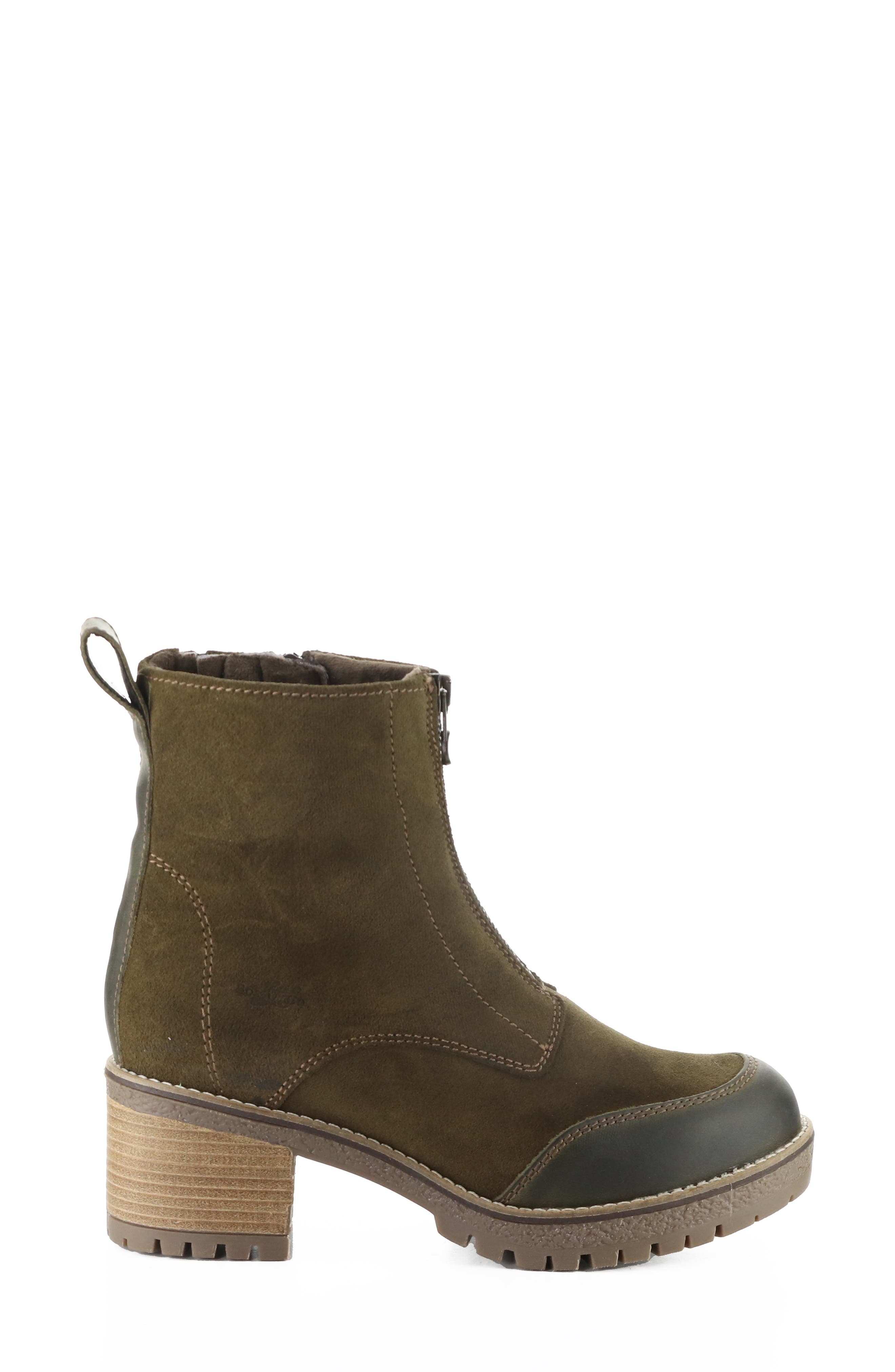 Munro Bootie, Alternate, color, OLIVE