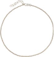 MADE BY MARY Rolo Chain Anklet